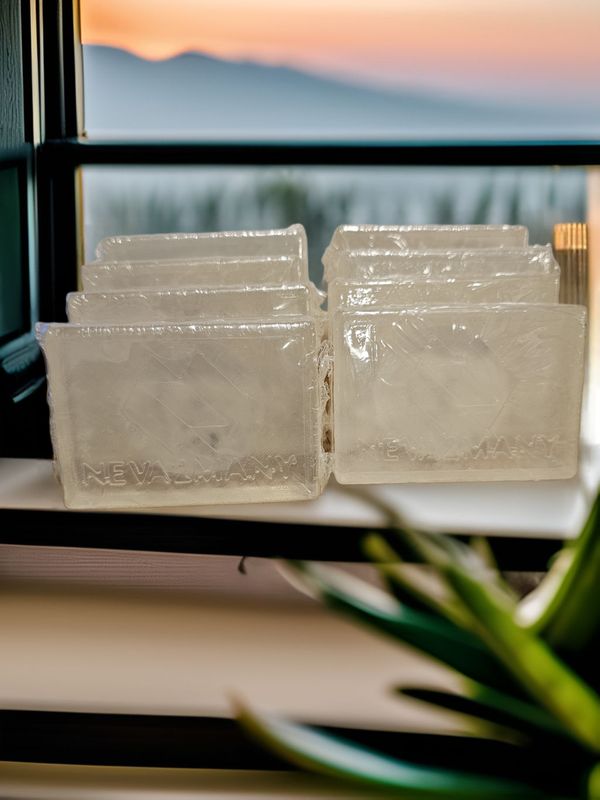 Aloe soap/plain, NO color or Dye. fragrance-free -D1-