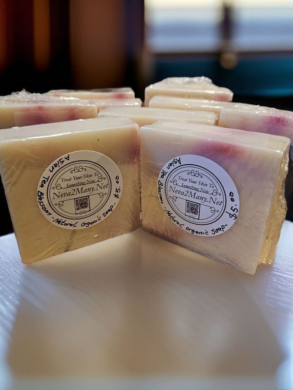 Asian Tea Blossom (Natural Organic soap)