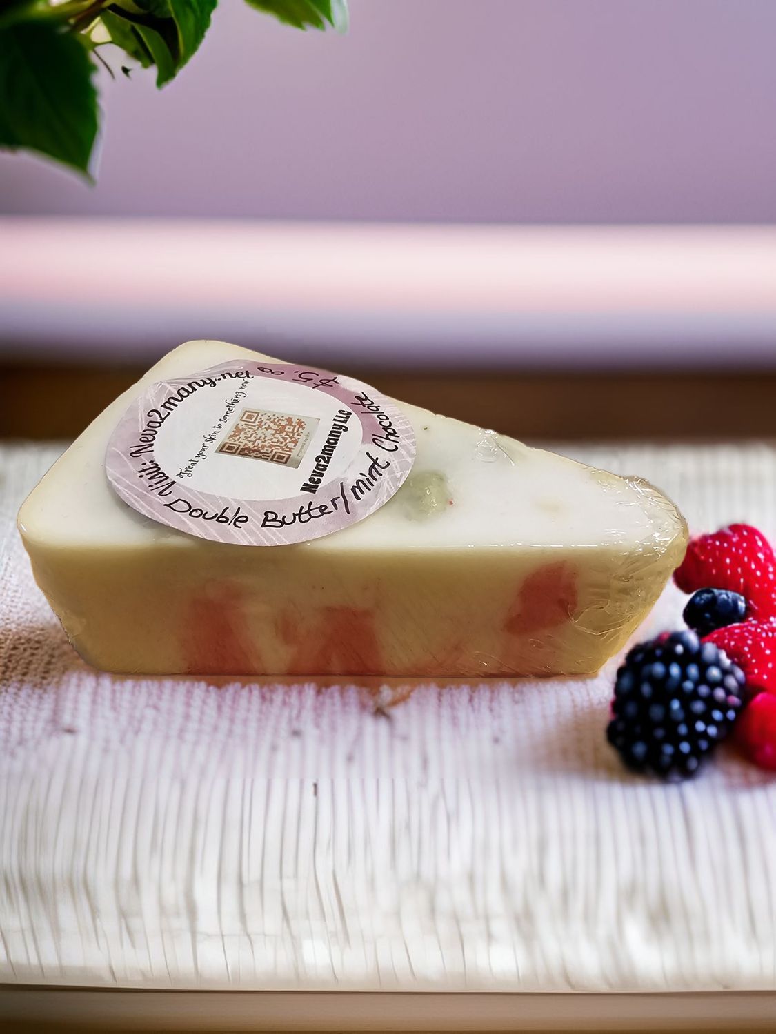 Double Butter/Mint chocolate (shea) soap