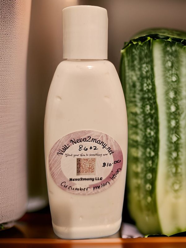 Cucumber melon lotion