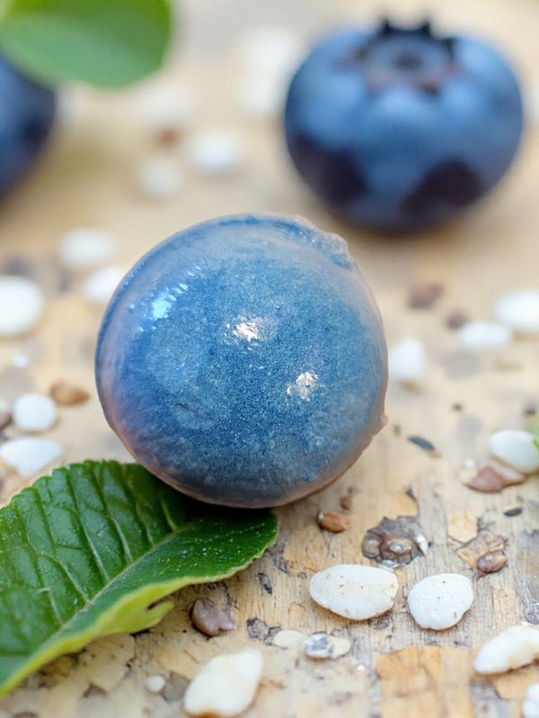 Blueberry Bath bombs
