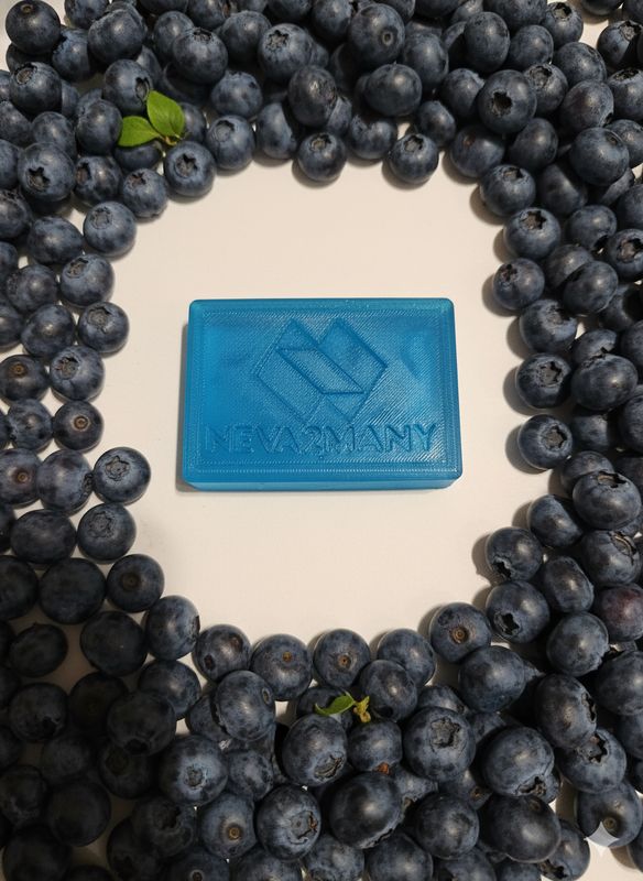 Clear glycerin soap/Blueberry fragrance