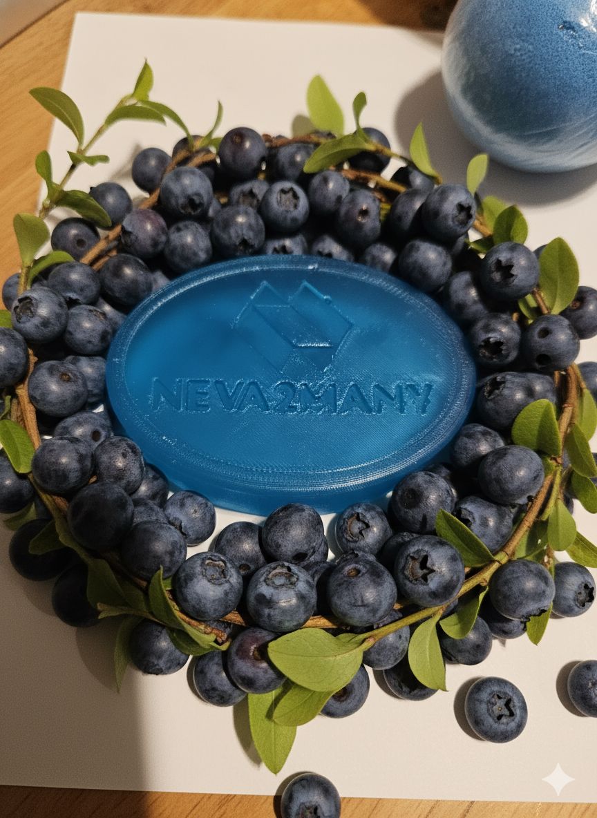 Clear glycerin soap/blueberry fragrance