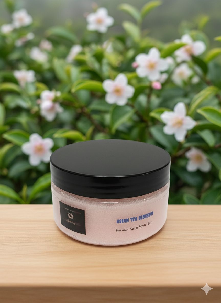 Premium sugar scrub-Asian Tea Blossom