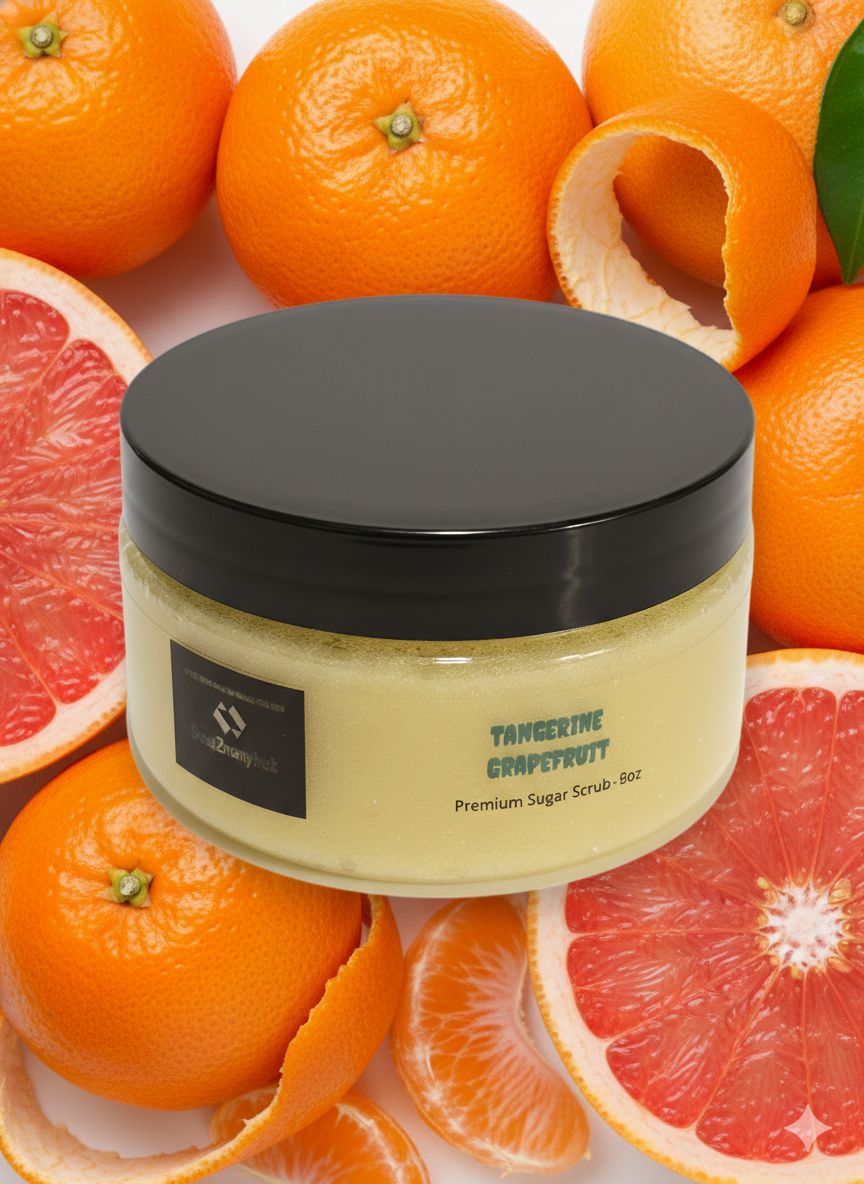 Premium Sugar scrub-Tangerine Grapefruit