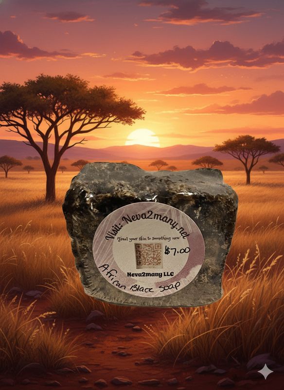 Authentic African Black soap)