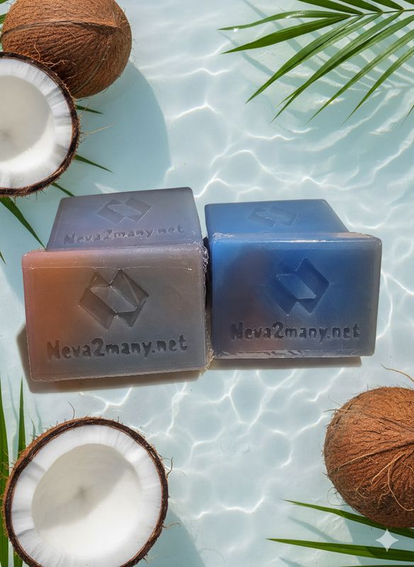 Clear Cocoa soap/Play Intense-Givenchy insp.