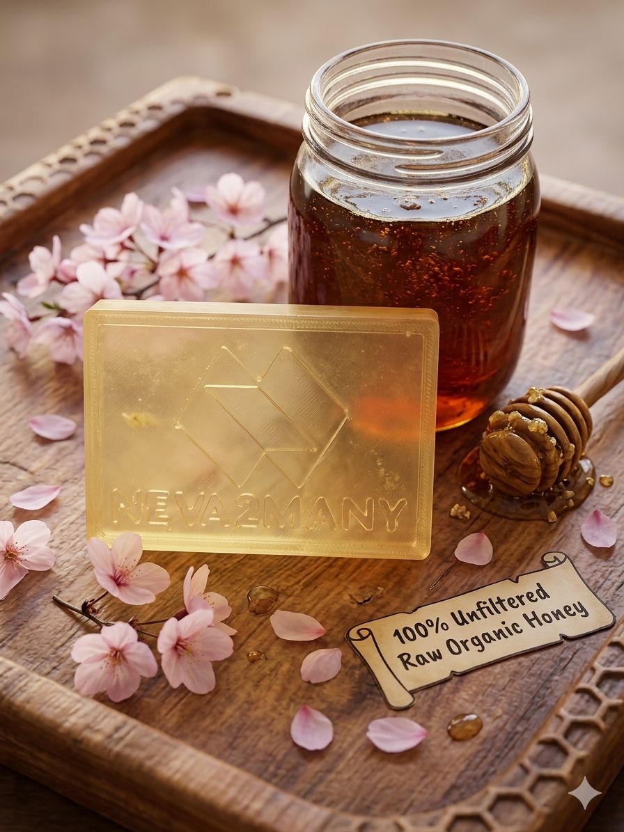 Honey soap/Japanese cherry blossom/organic Honey