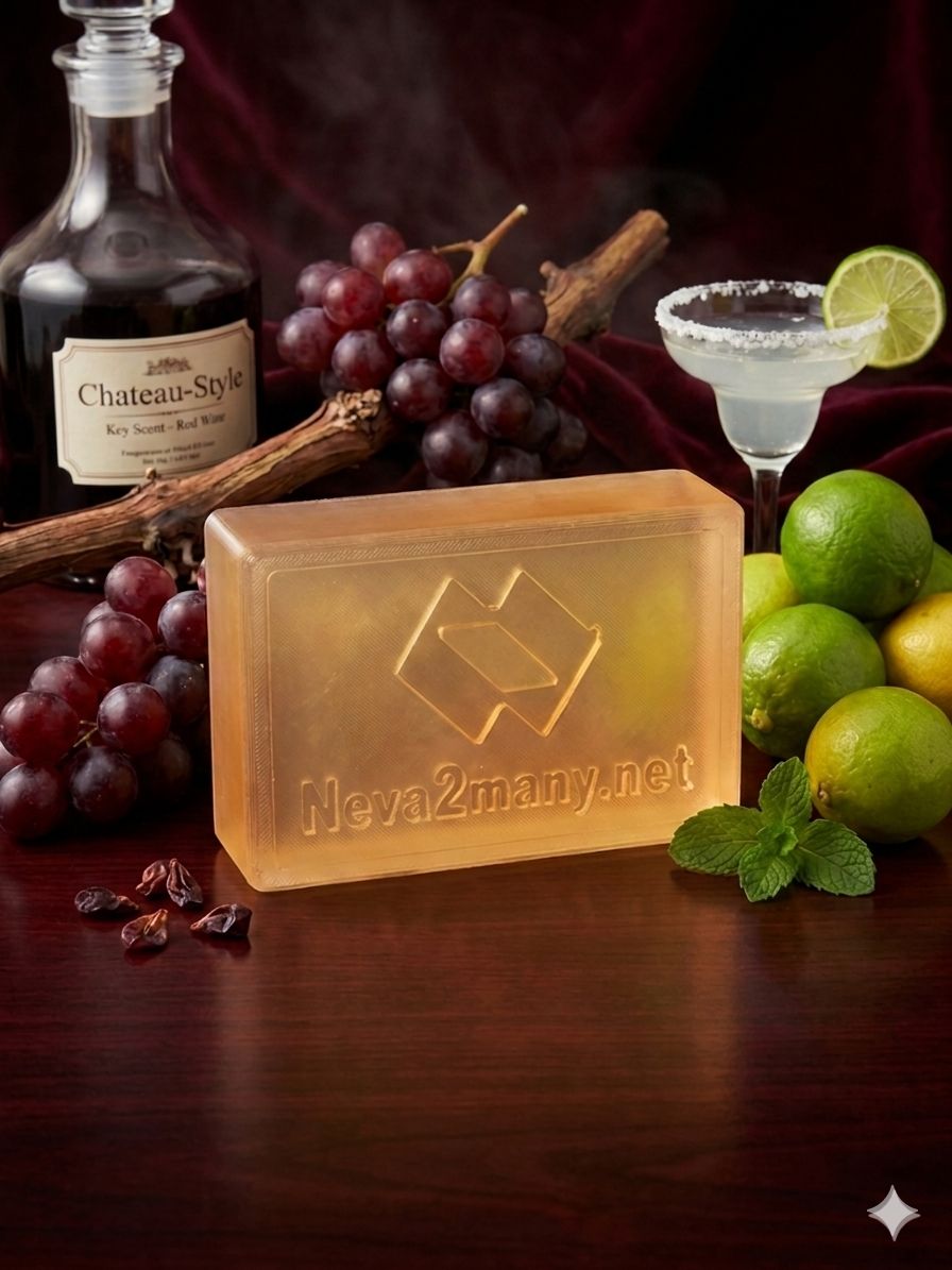 Red Wine soap/sweet margarita fragrance