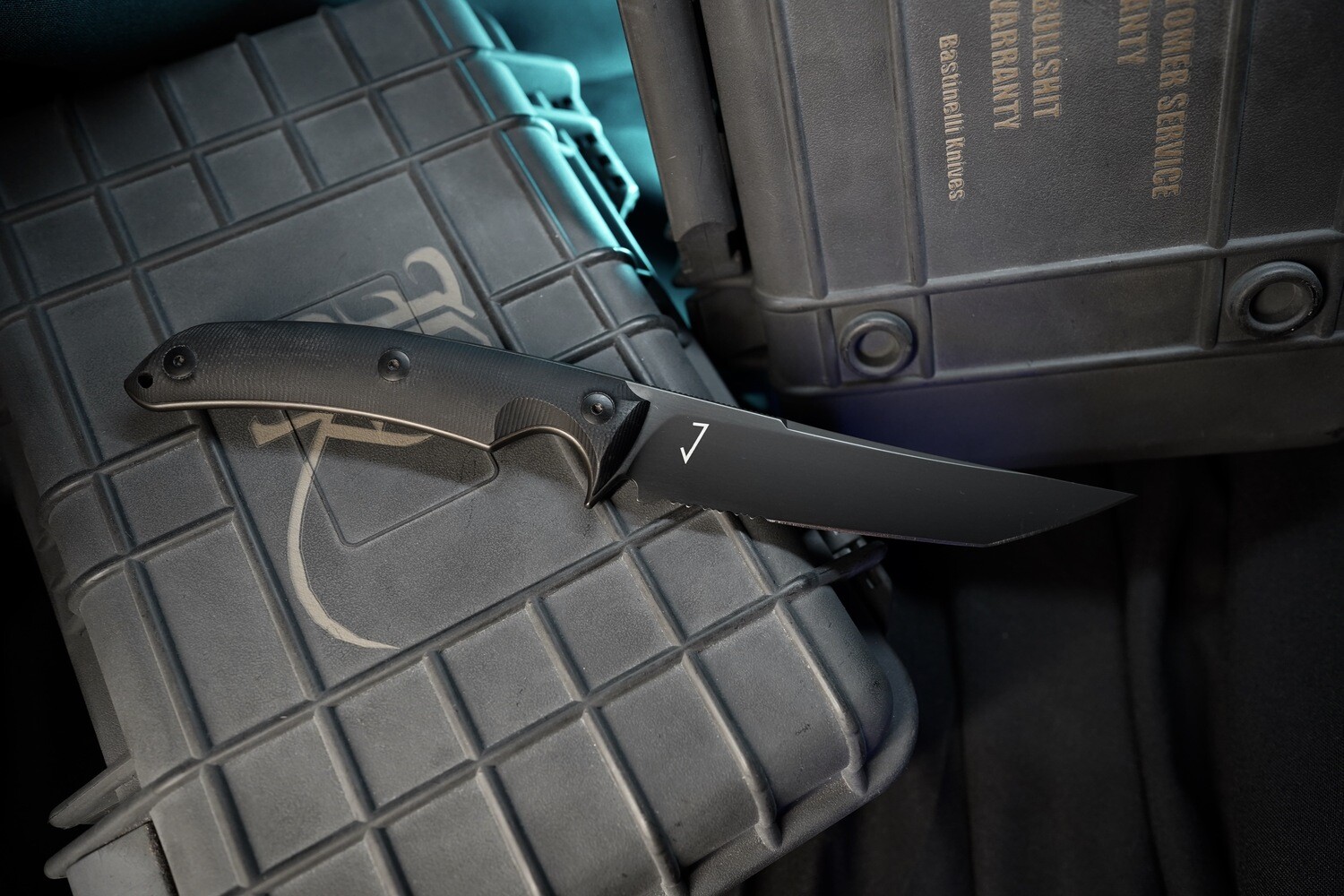 Bastinelli トレーニングナイフ PY Trainer Bastinelli PY | Fixed Blade Trainer Knife | Black