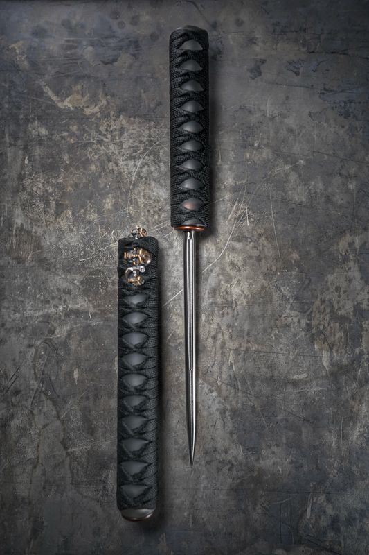 Ventilation Spike Transparent Polymer with Tsuka Black,