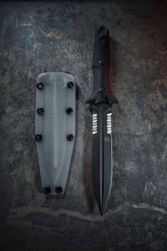 BASTINELLI KNIVES ナイフハンドル Bronze Scales フィクスド
