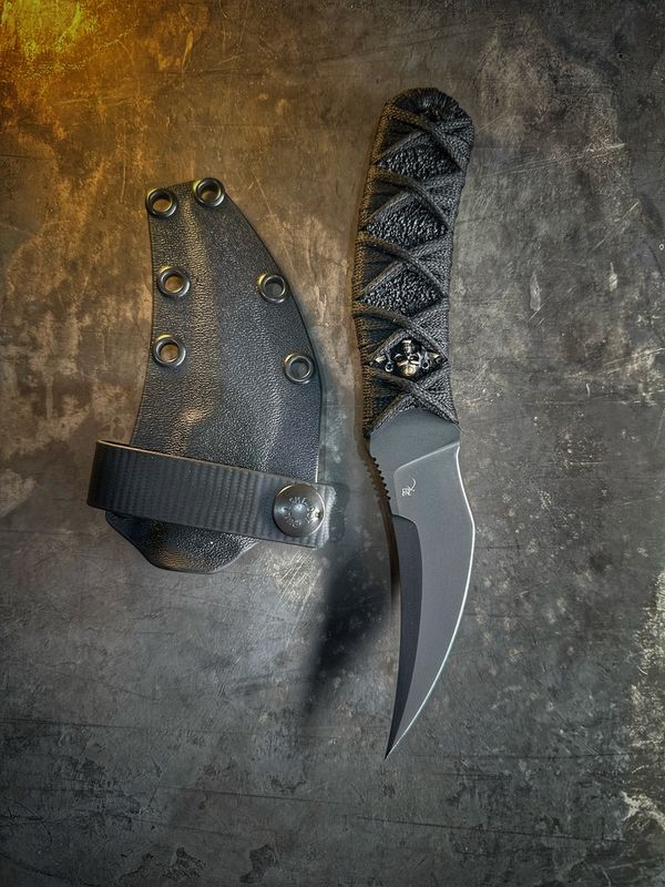 DBS Black Single Edge, Ganpi Wrap with Bronze Menuki