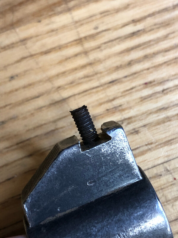 Mauser 98 Front Sight Base Retainer Screw (Used)