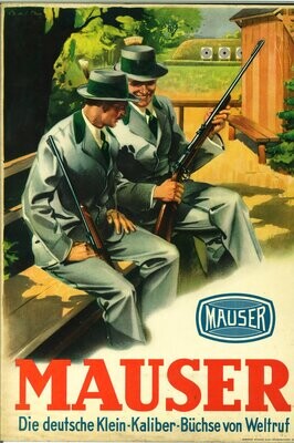 Mauser Small Bore Poster