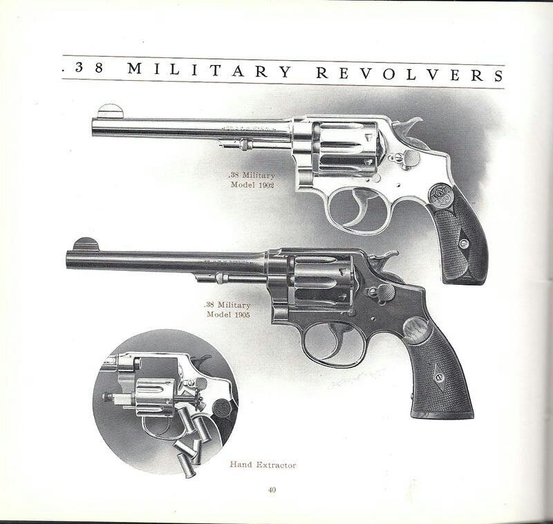 Model 1902 .38 Military Hand Ejector Smith and Wesson