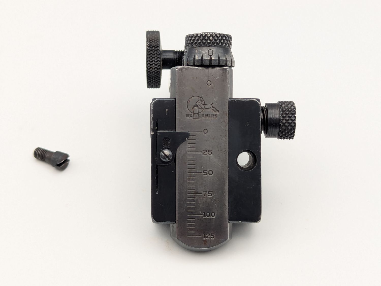 Rear Peep Sight Lyman Model No. 48M 2nd Variation