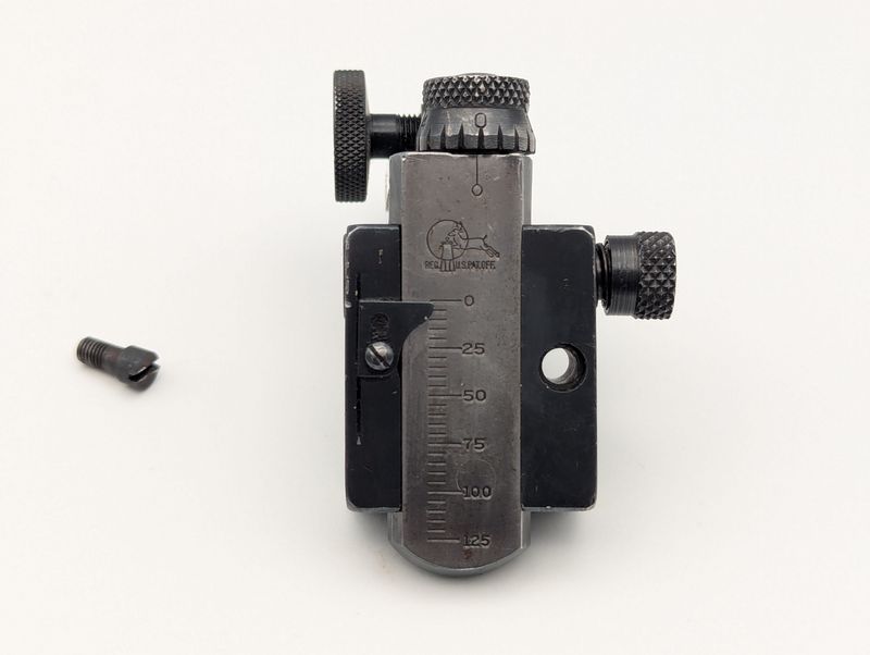 Rear Peep Sight Lyman Model No. 48M 2nd Variation