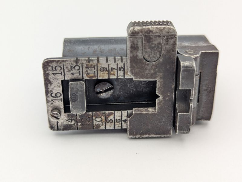Rear Sight Assembly and Base Swedish 1894 Carbine