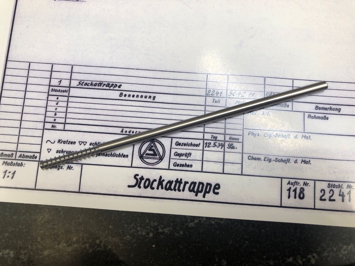 Stacking Rod DSM
