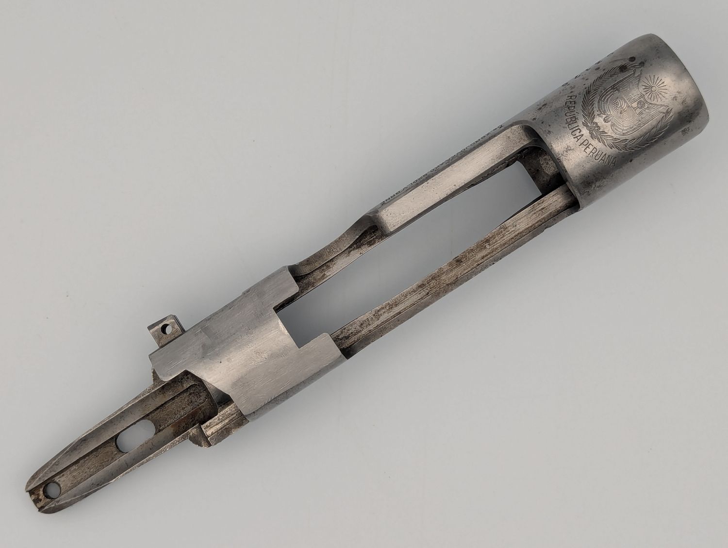 Czech Peruvian VZ32 Mauser 98 small ring receiver, sporterized (EB - R588)