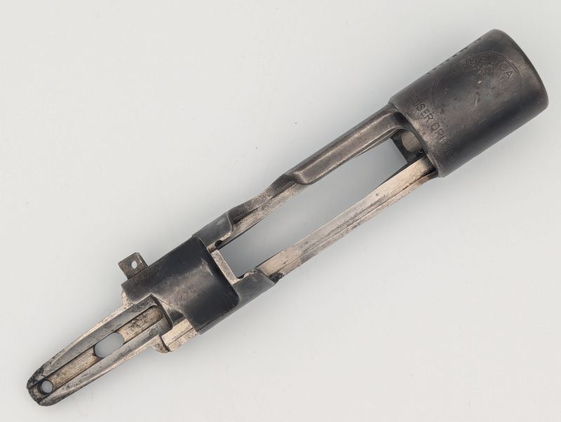 Peruvian original Mauser Oberndorf 1909 Mod 98 standard and screw spacing and intermediate bolt receiver (EB - R599)