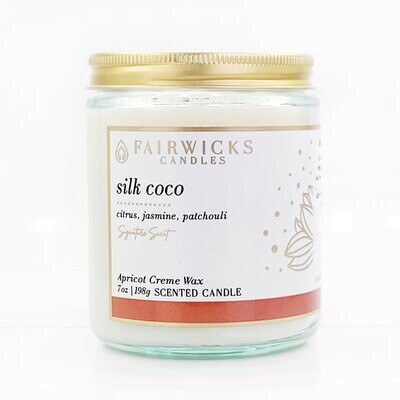Silk Coco Jar Candle