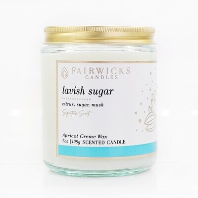 Lavish Sugar Jar Candle