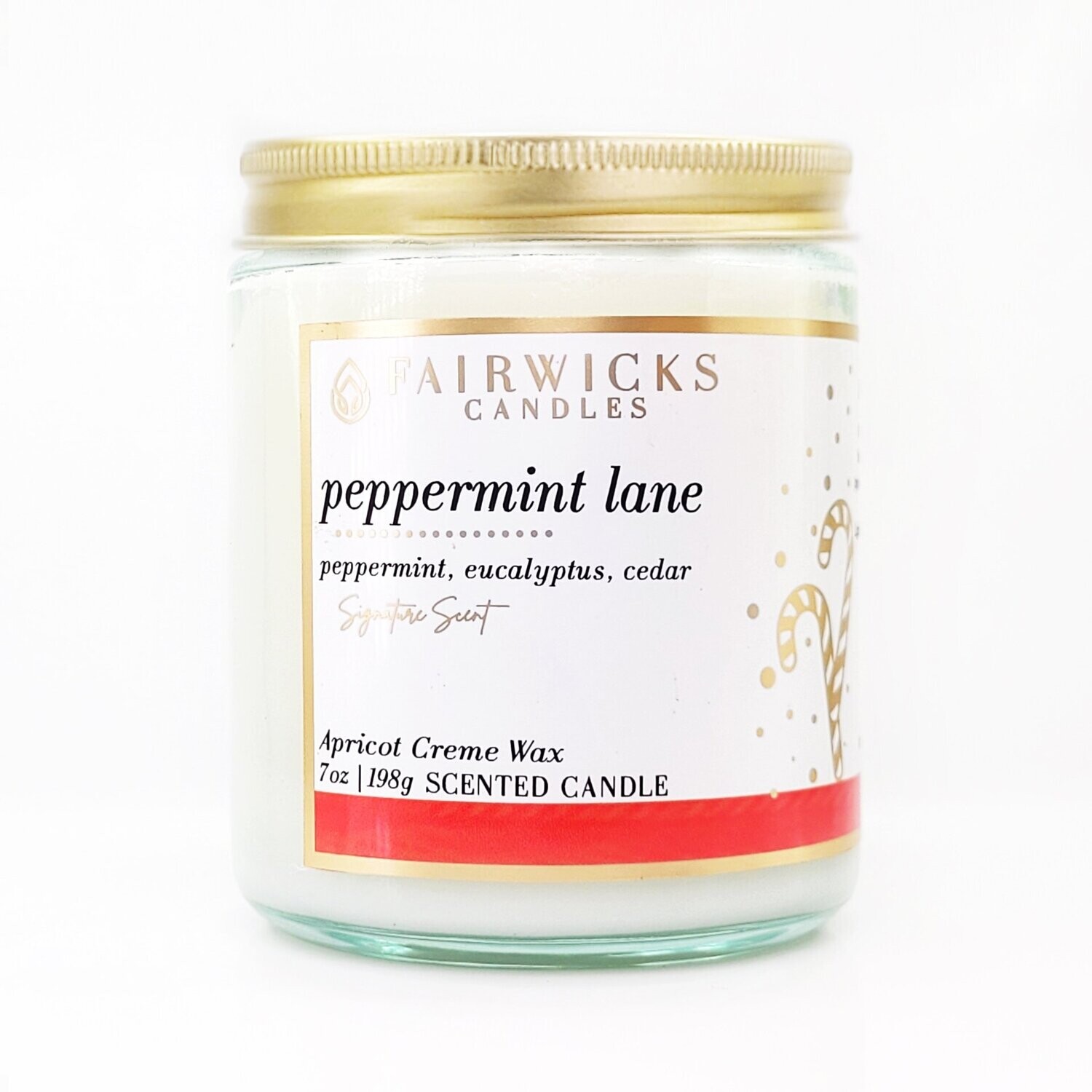 Peppermint Lane Jar Candle
