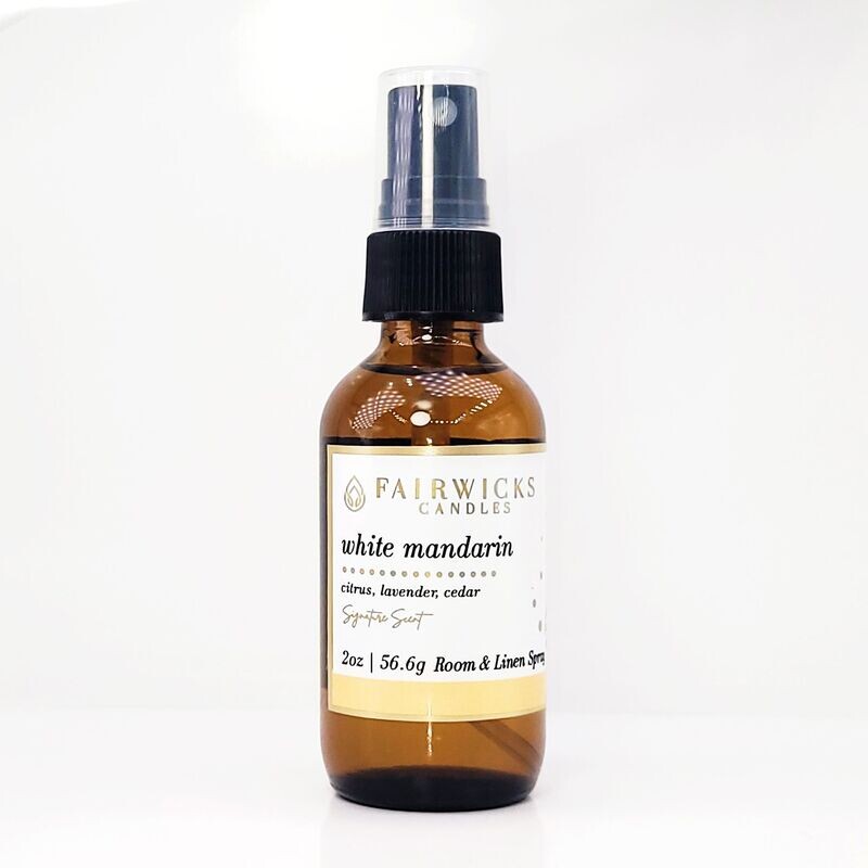 2oz White Mandarin Room Spray