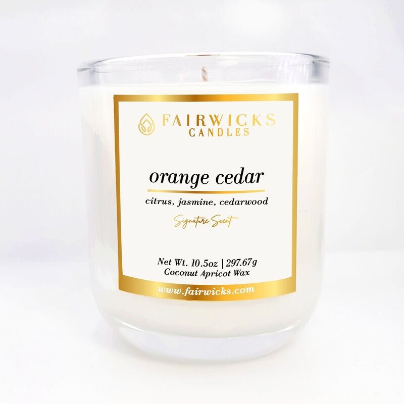 Orange Cedar Candle