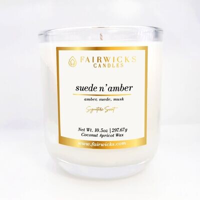 Suede n' Amber Candle