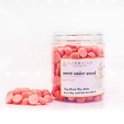 Sweet Amber Wood Wax Melts