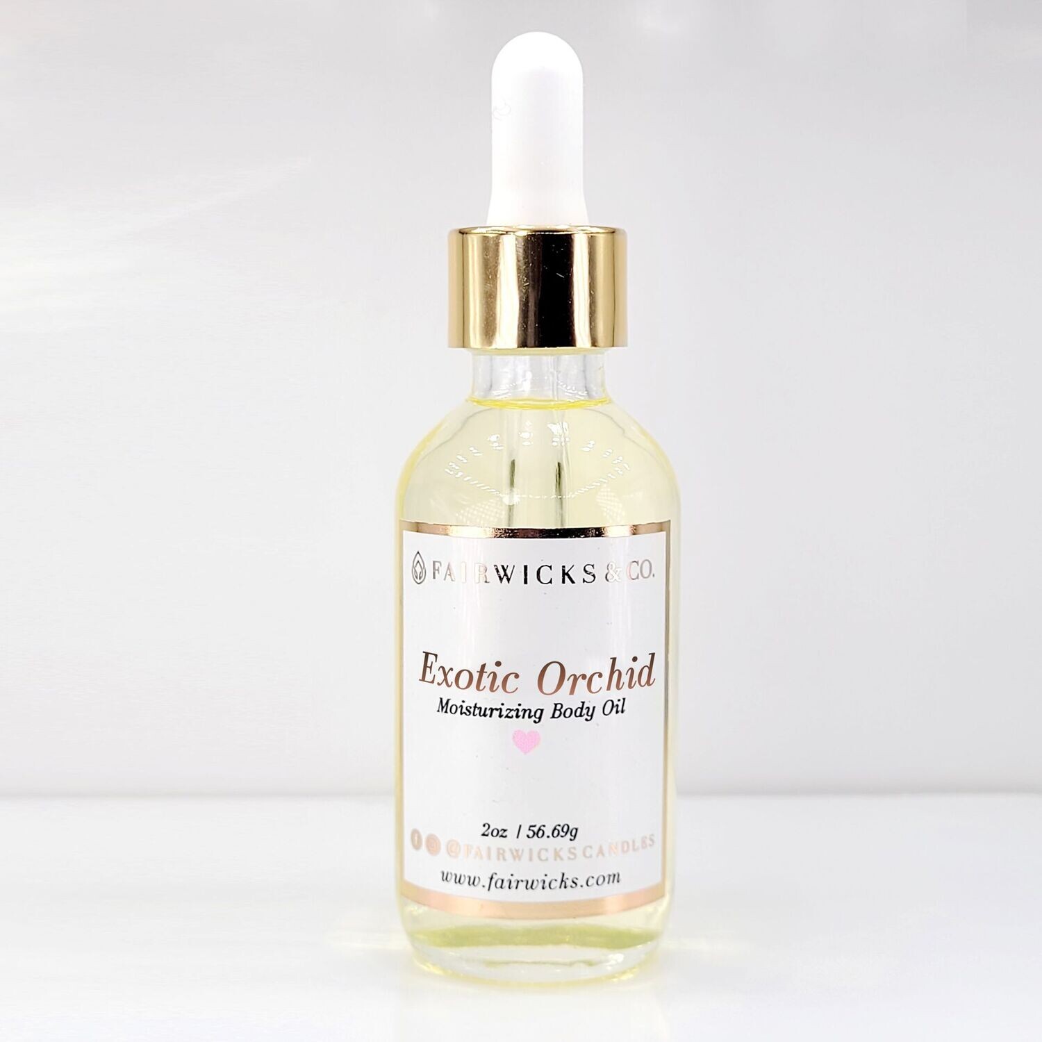 2oz Exotic Orchid Body Oil