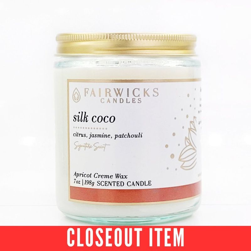 Silk Coco Jar Candle