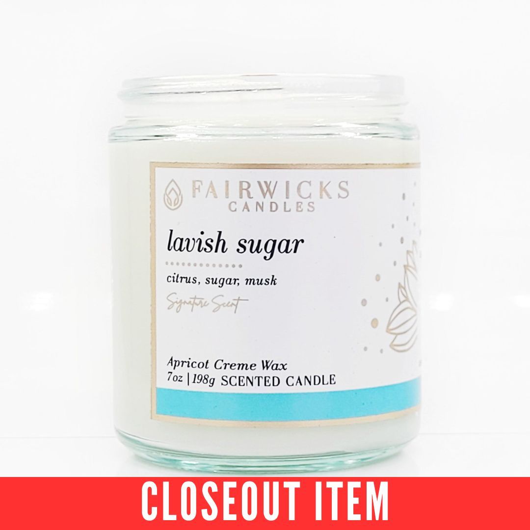Lavish Sugar Jar Candle