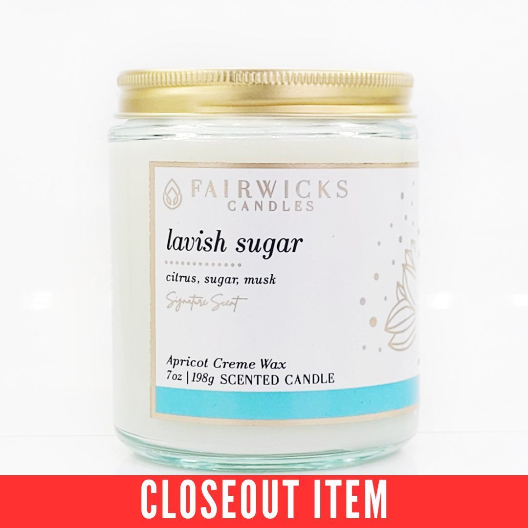 Lavish Sugar Jar Candle