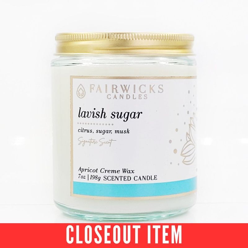 Lavish Sugar Jar Candle