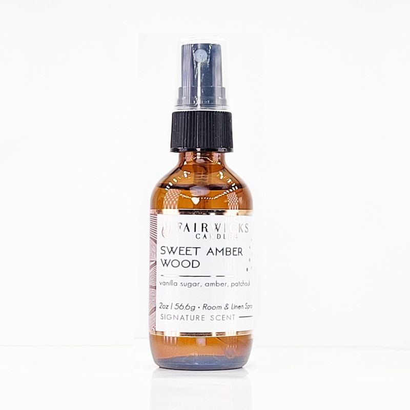 2oz Sweet Amber Wood Room Spray