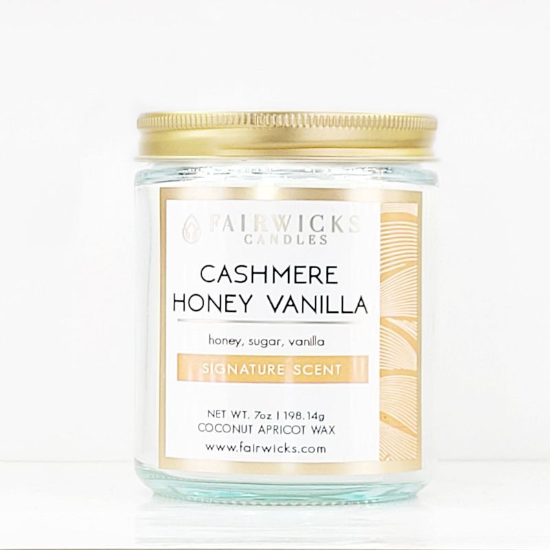Cashmere Honey Vanilla Jar Candle