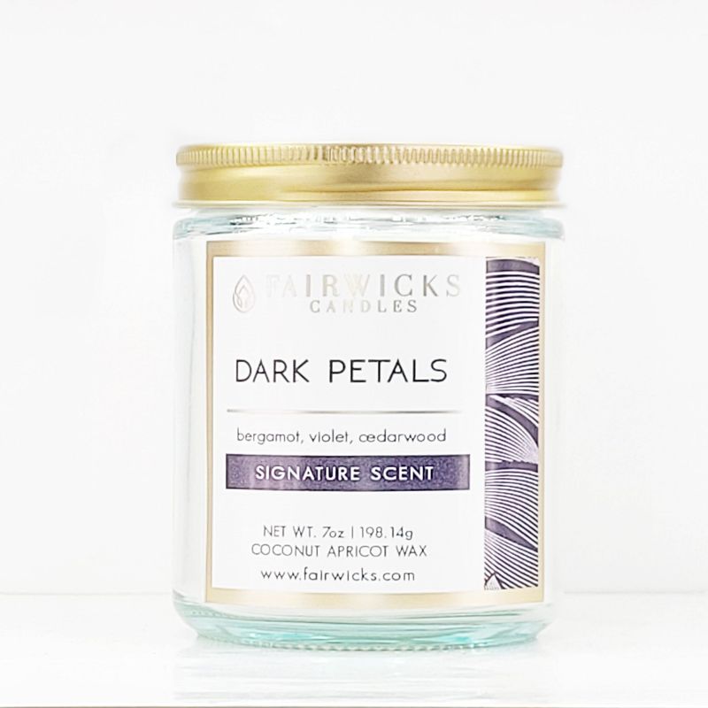 Dark Petals Jar Candle