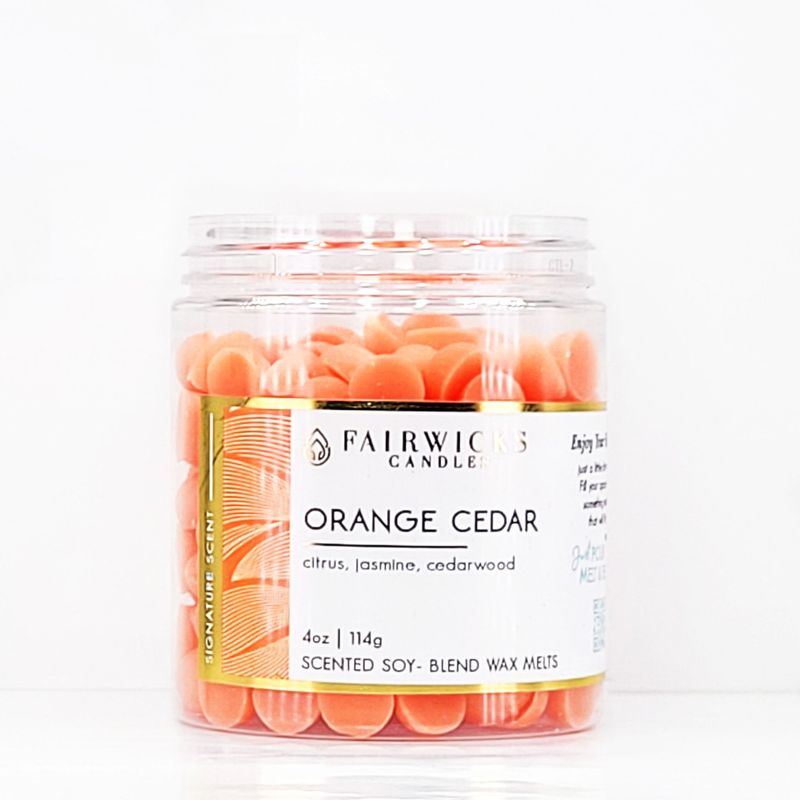Orange Cedar Wax Melts