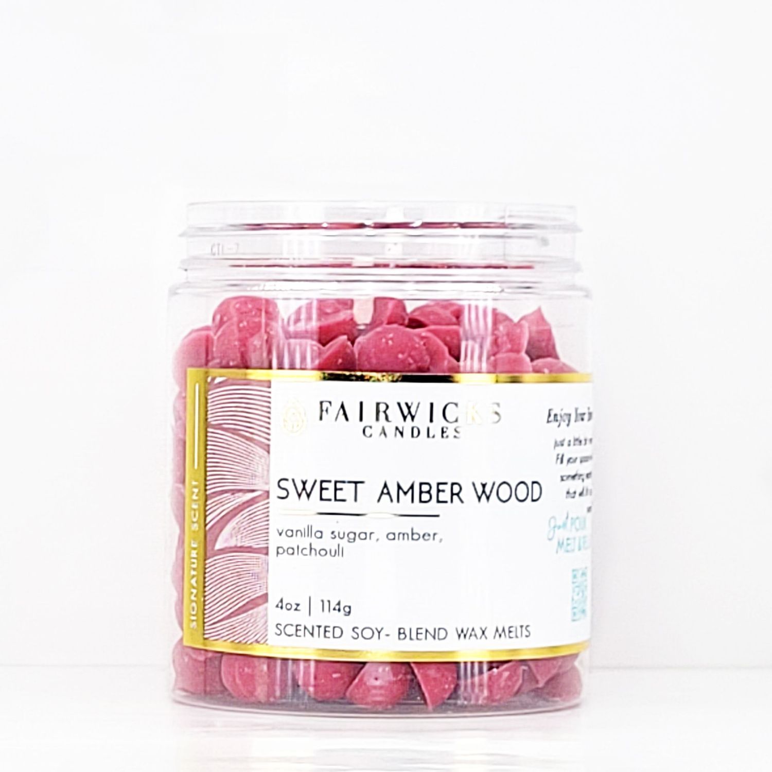 Sweet Amber Wood Wax Melts