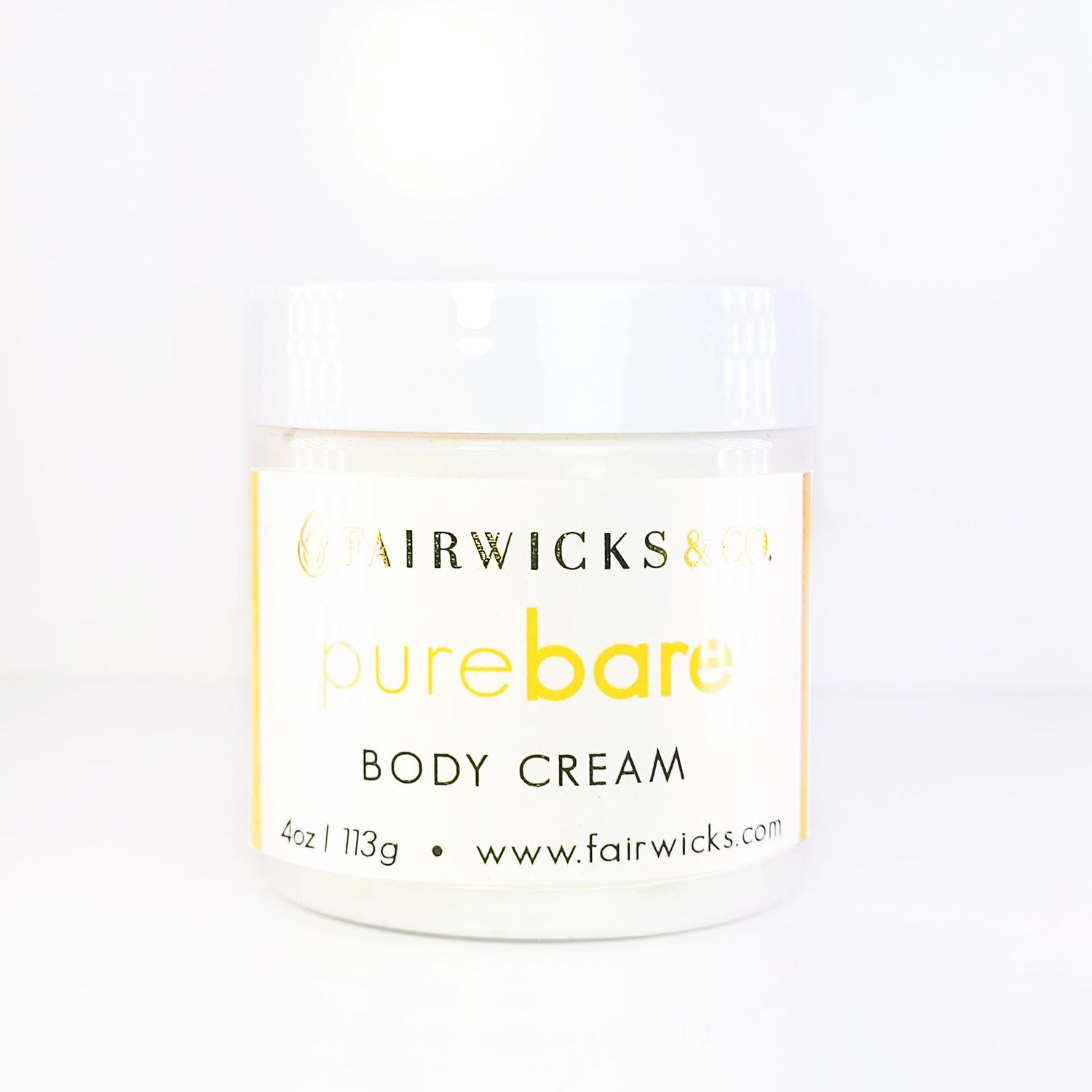 4oz Pure Bare Body Cream