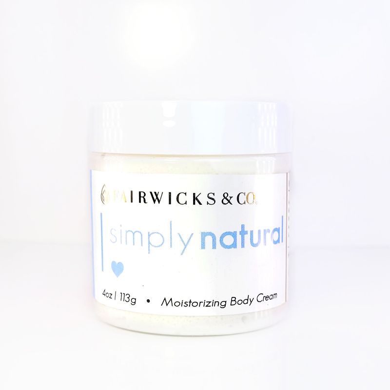4oz Simply Natural Body Cream