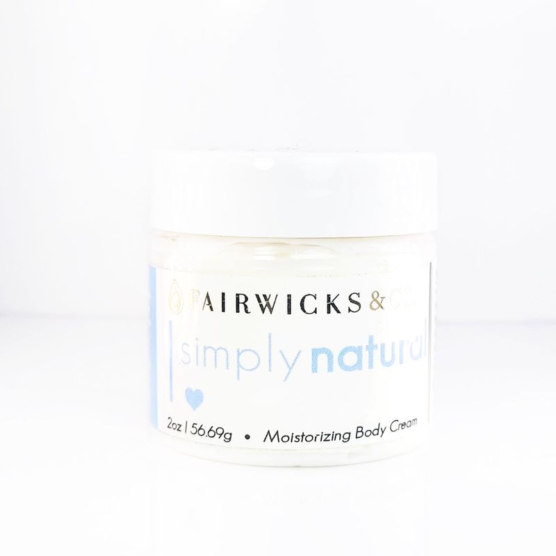 2oz Simply Natural Body Cream