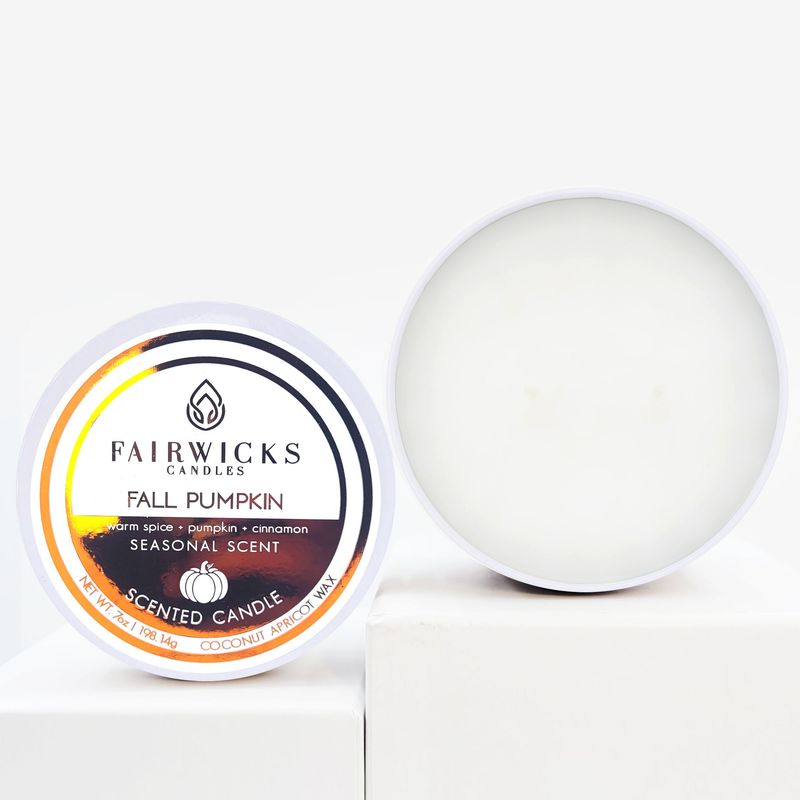 Fall Pumpkin Tin Candle (Fall Collection)