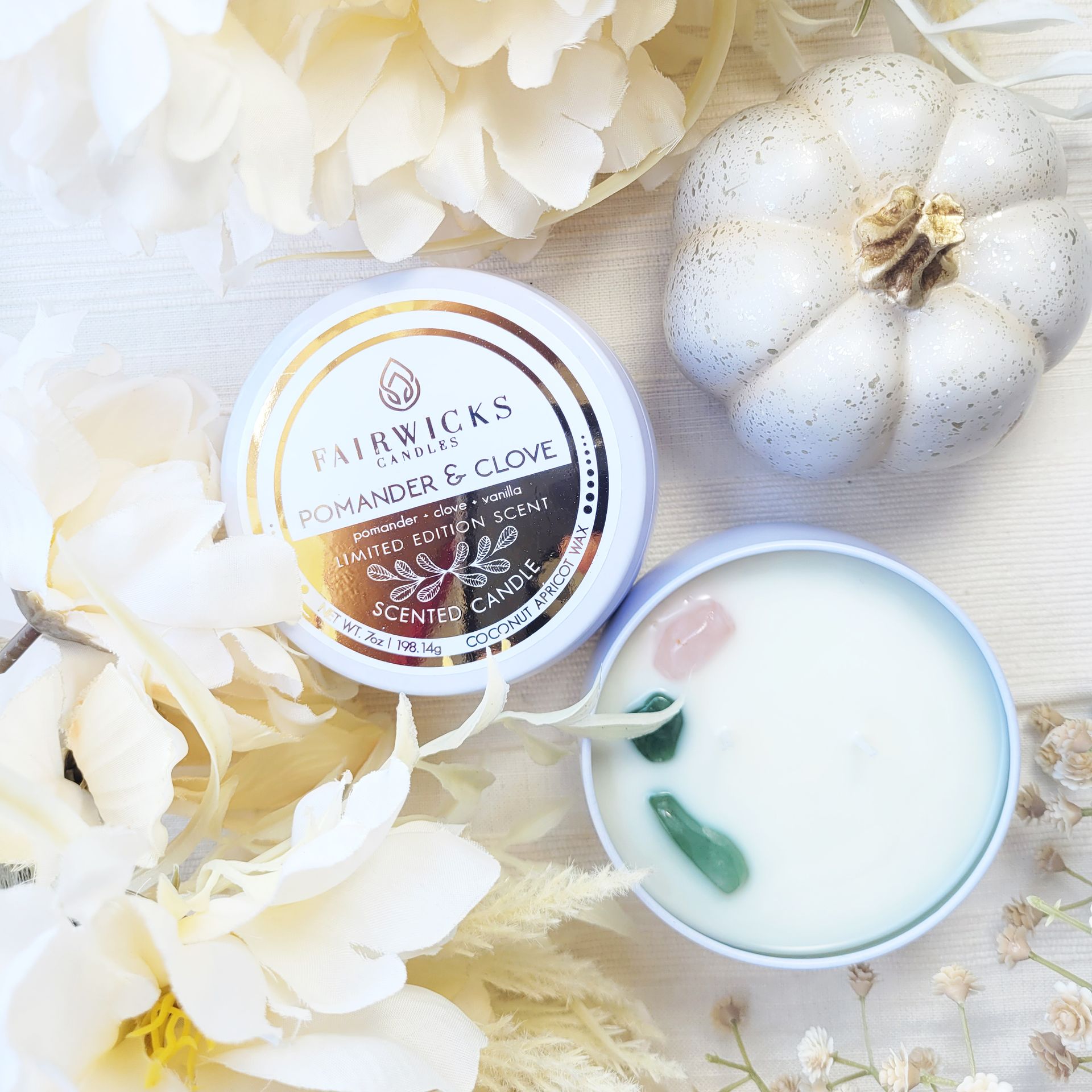 Pomander & Clove Tin Candle (Fall Limited Edition)