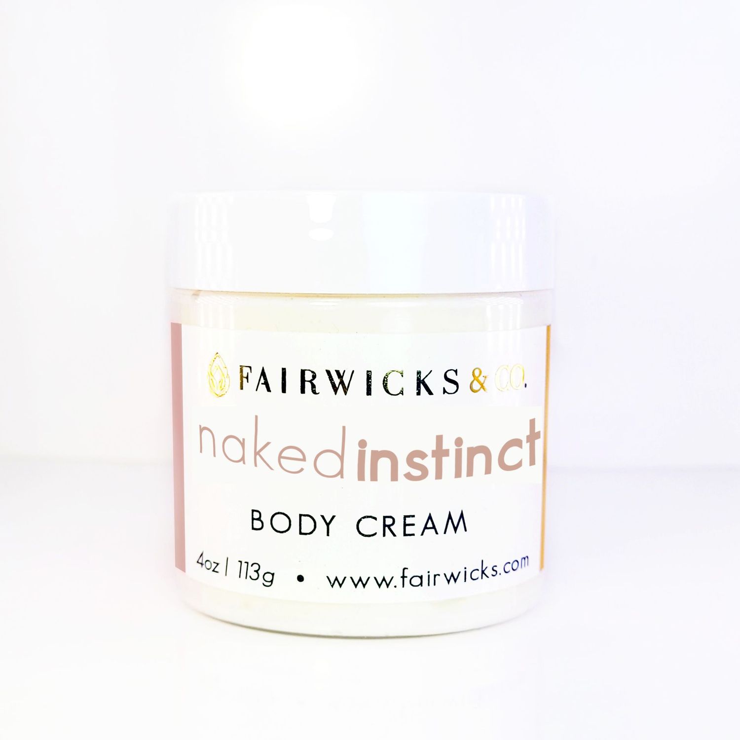 4oz Naked Instinct Body Cream