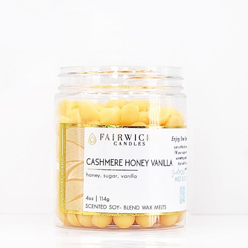 Luxury Wax Melts –  Soft Creamy Honey and Vanilla Home Fragrance